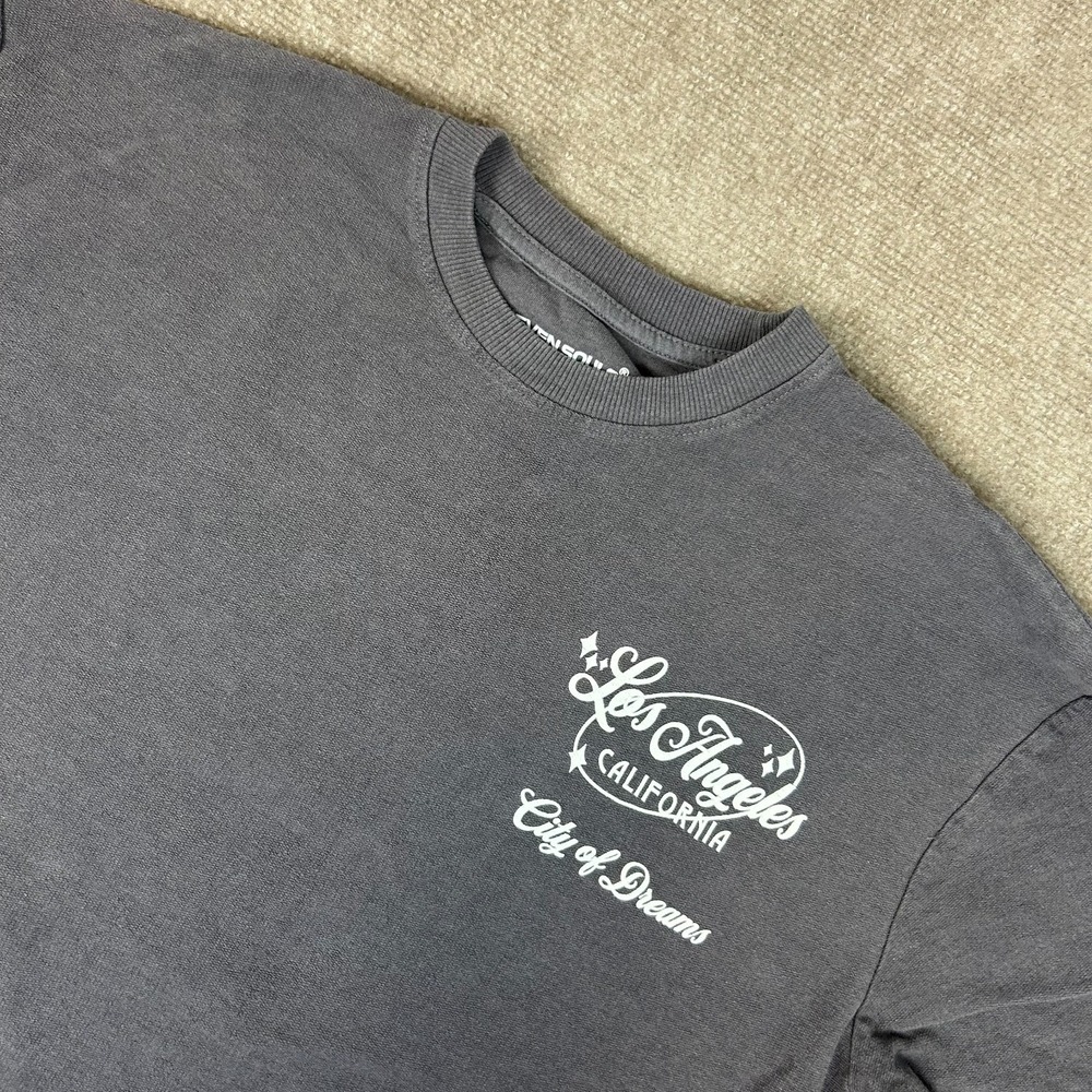 Seven Souls T Shirt Mens Large Black Los Angeles Made For Greatness Short Sleeve